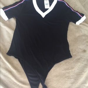 Woman's Black Bodysuit XL